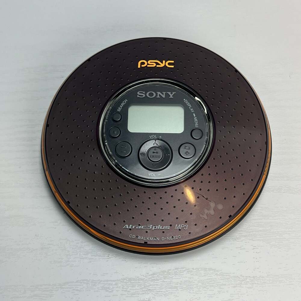 Sony D-NE320 Walkman Atrac3plus MP3 Portable CD Player Tested Working READ DESC